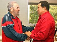 Hugo Chávez conversó con Fidel Castro y Raúl Castro