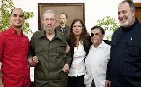 Entrevistan a Fidel periodistas venezolanos: Tenemos que persuadir a Obama de que evite la guerra nuclear