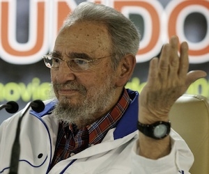 Fraternal encuentro de Fidel con destacados intelectuales de Hispanoamérica