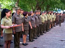 Celebran aniversario 50 del Ministerio del Interior en Villa Clara