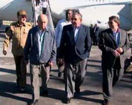 Presidente Raúl Castro llegó a Cuba