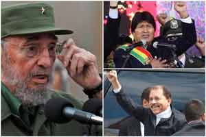 Destacan en Bolivia saludo de Evo Morales a Fidel Castro
