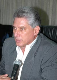 Llegó vicepresidente cubano a Venezuela