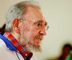 Fidel Castro expresa pesar por muerte de entrenador de voleibol
